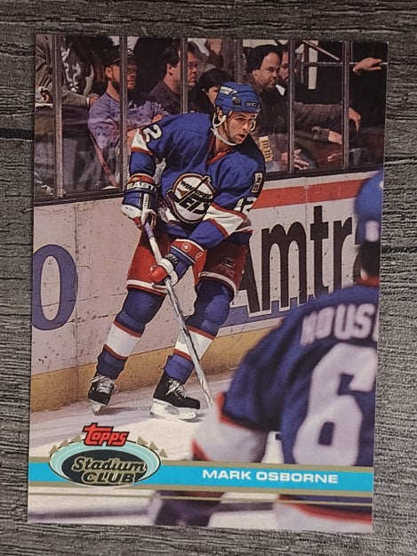1991-92 Stadium Club #21 Mark Osborne