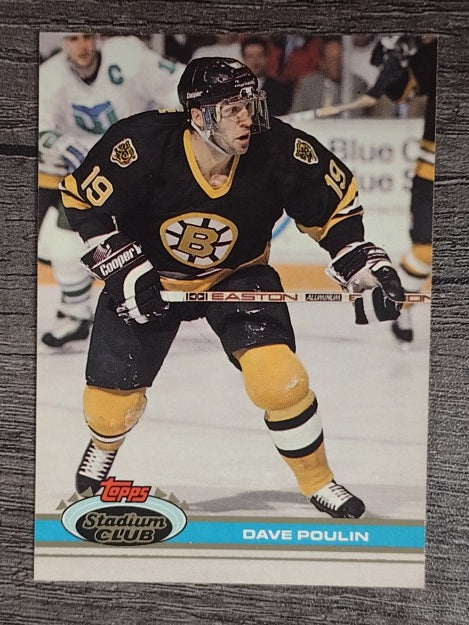 1991-92 Stadium Club #253 Dave Poulin
