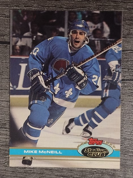 1991-92 Stadium Club #241 Mike McNeil
