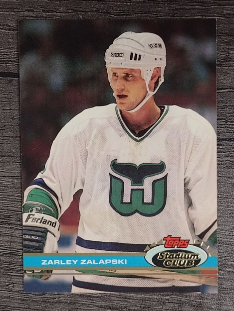 1991-92 Stadium Club #228 Zarley Zalapski