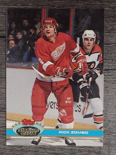 1991-92 Stadium Club #32 Rick Zombo