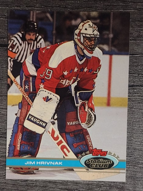 1991-92 Stadium Club #264 Jim Hrivnak