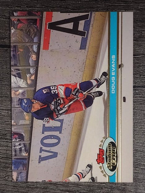 1991-92 Stadium Club #321 Doug Evans