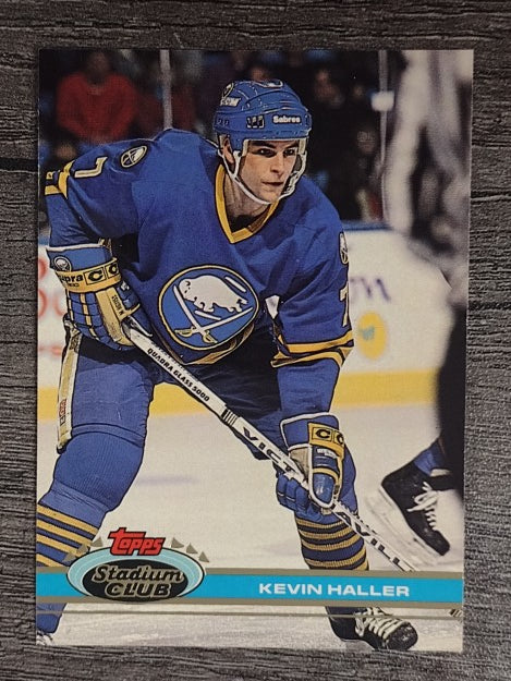 1991-92 Stadium Club #382 Kevin Haller RC