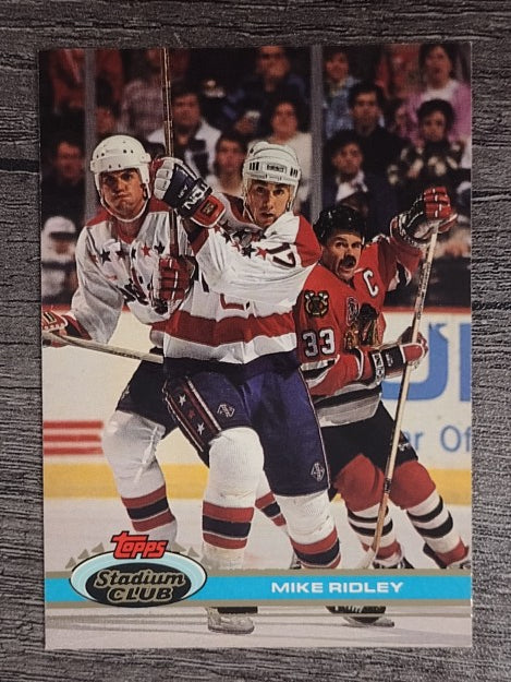 1991-92 Stadium Club #68 Mike Ridley