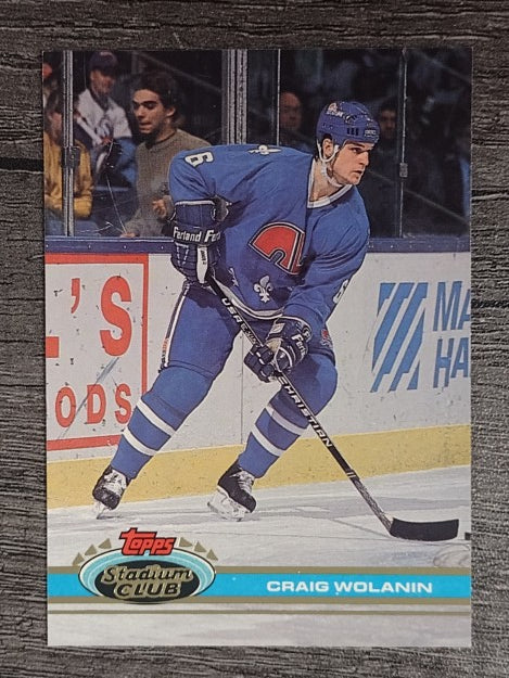 1991-92 Stadium Club #4 Craig Wolanin