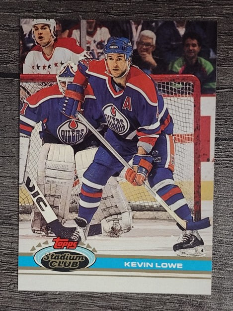 1991-92 Stadium Club #179 Kevin Lowe