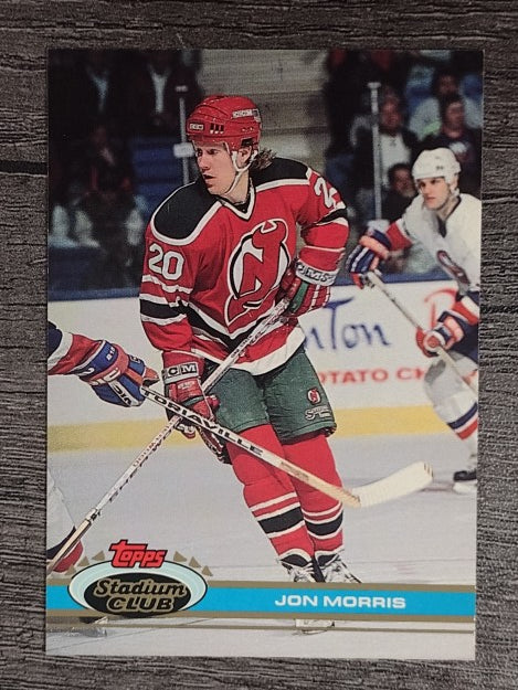 1991-92 Stadium Club #360 Jon Morris