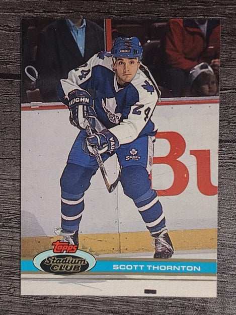 1991-92 Stadium Club #378 Scott Thornton