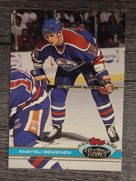 1991-92 Stadium Club #366 Anatoli Semenov