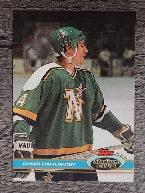 1991-92 Stadium Club #314 Chris Dahlquist