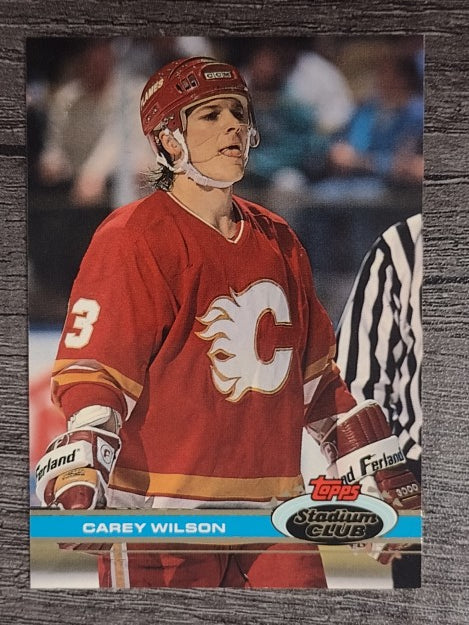 1991-92 Stadium Club #301 Carey Wilson