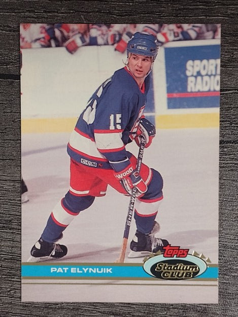 1991-92 Stadium Club #132 Pat Elynuik