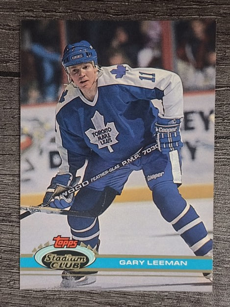 1991-92 Stadium Club #158 Gary Leeman