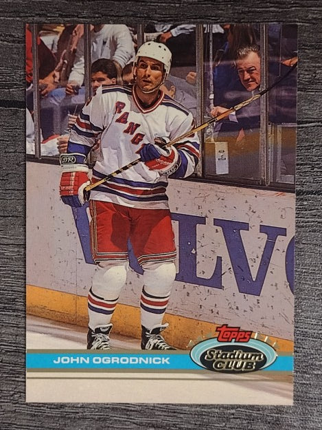 1991-92 Stadium Club #273 John Ogrodnick