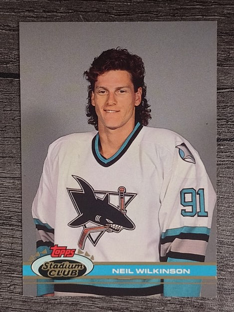 1991-92 Stadium Club #293 Neil Wilkinson