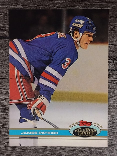1991-92 Stadium Club #277 James Patrick