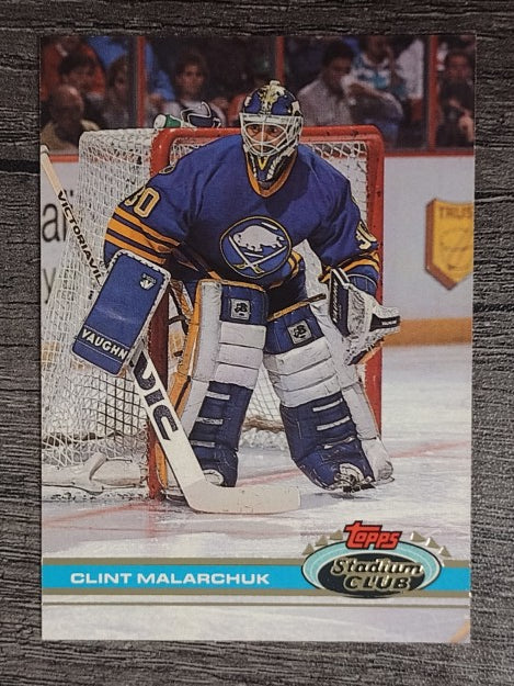 1991-92 Stadium Club #251 Clint Malarchuk