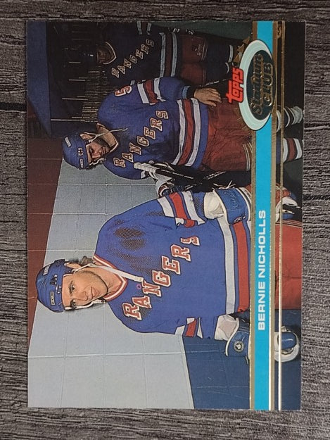 1991-92 Stadium Club #245 Bernie Nicholls