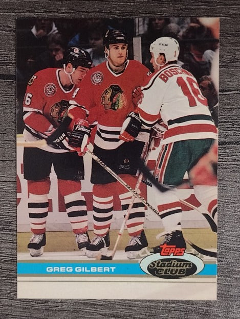1991-92 Stadium Club #242 Greg Gilbert