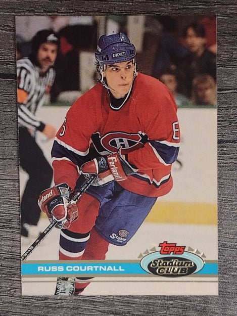 1991-92 Stadium Club #43 Russ Courtnall