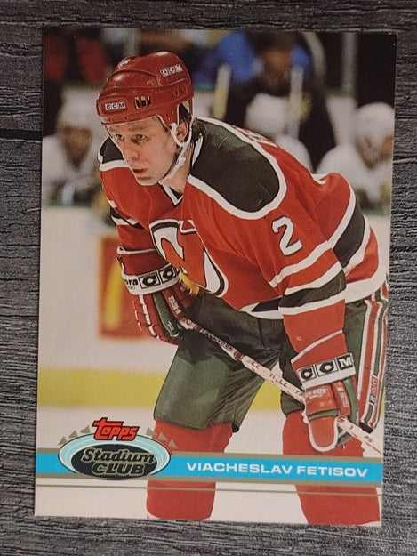 1991-92 Stadium Club #24 Slava Fetisov