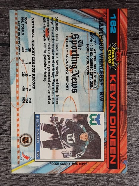1991-92 Stadium Club #162 Kevin Dineen