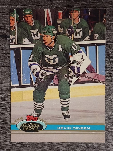 1991-92 Stadium Club #162 Kevin Dineen