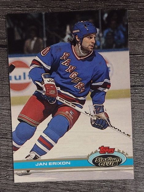 1991-92 Stadium Club #151 Jan Erixon