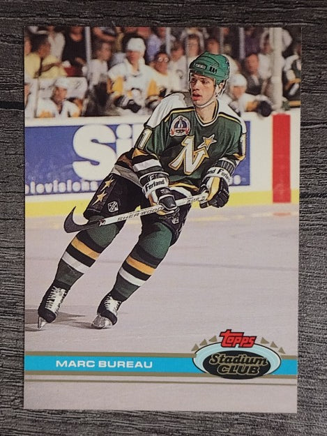 1991-92 Stadium Club #322 Marc Bureau