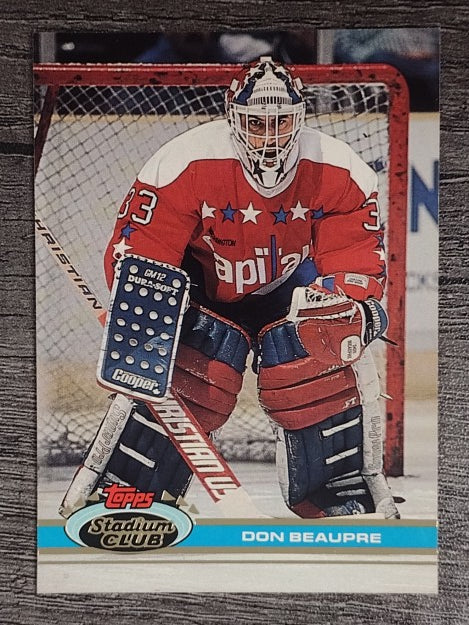 1991-92 Stadium Club #246 Don Beaupre
