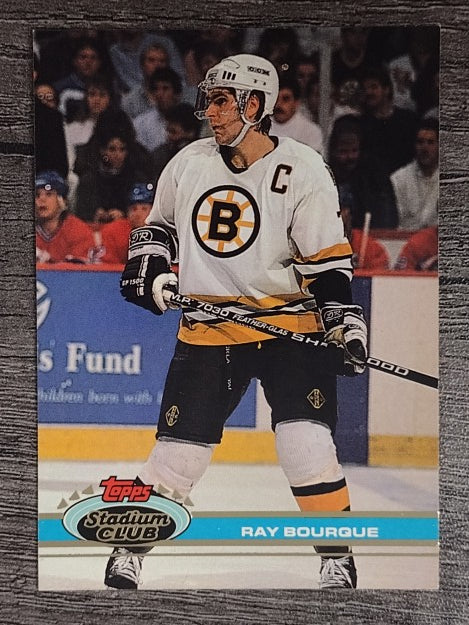 1991-92 Stadium Club #233 Ray Bourque
