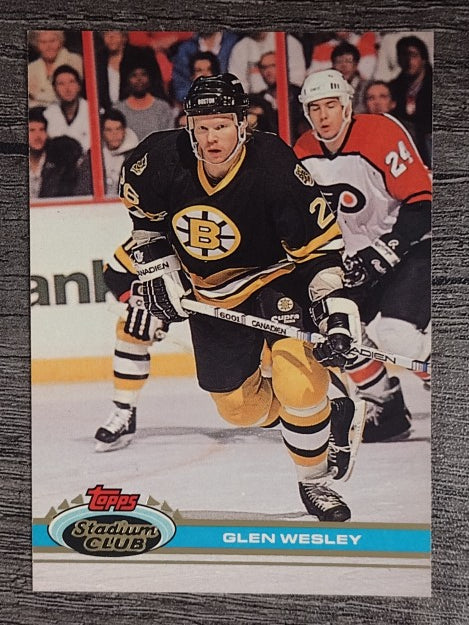 1991-92 Stadium Club #190 Glen Wesley