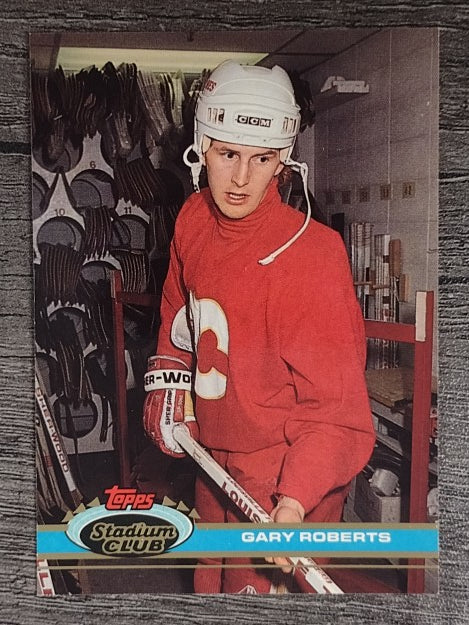 1991-92 Stadium Club #126 Gary Roberts