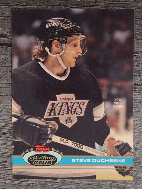 1991-92 Stadium Club #58 Steve Duchesne