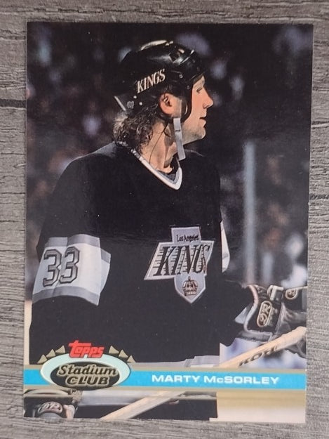 1991-92 Stadium Club #267 Marty McSorley