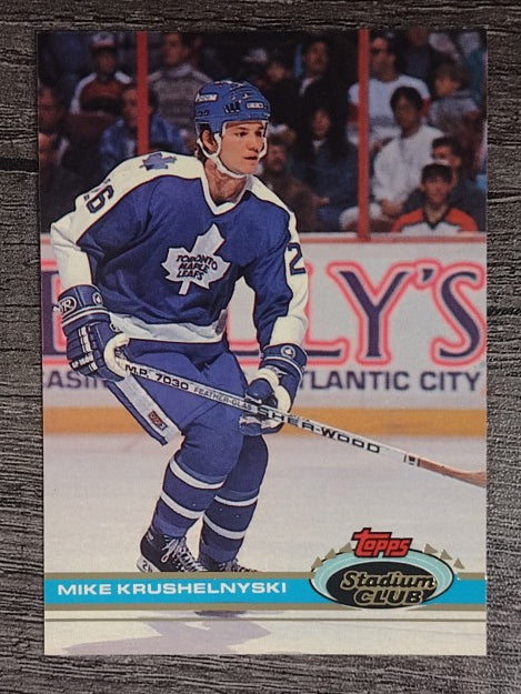 1991-92 Stadium Club #54 Mike Krushelnyski