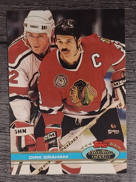 1991-92 Stadium Club #181 Dirk Graham