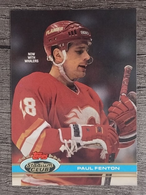 1991-92 Stadium Club #327 Paul Fenton