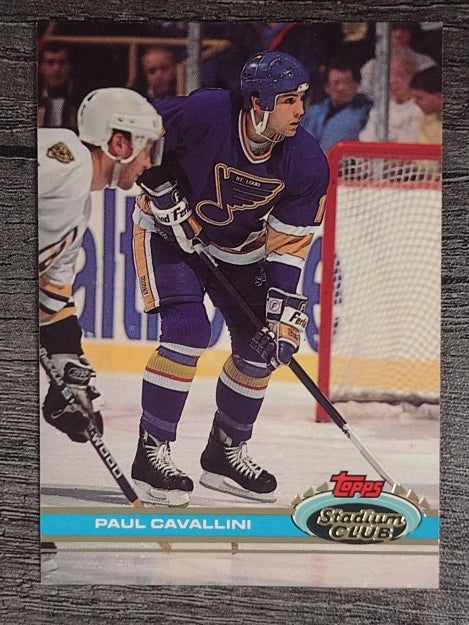 1991-92 Stadium Club #48 Paul Cavallini