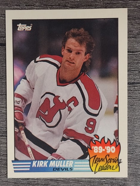 1990-91 Topps Team Scoring Leaders #7 Kirk Muller