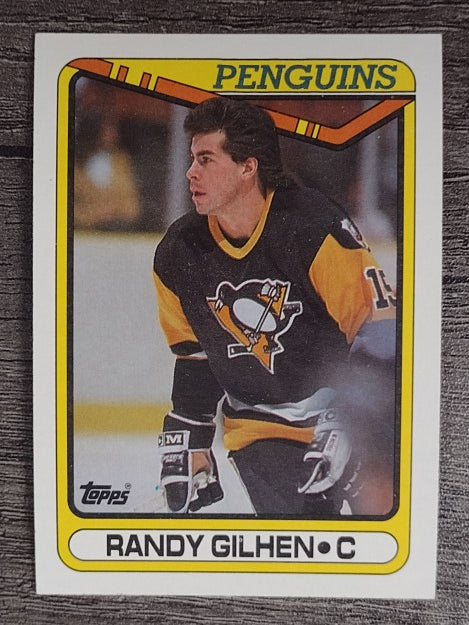 1990-91 Topps #250 Randy Gilhen RC