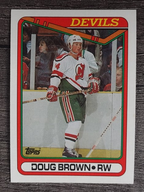 1990-91 Topps #117 Doug Brown