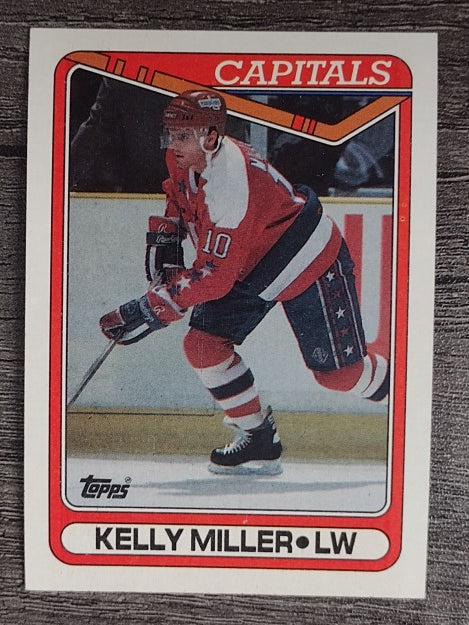 1990-91 Topps #81 Kelly Miller