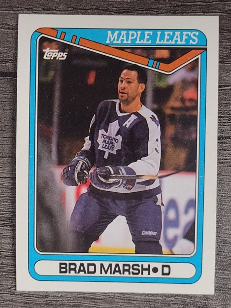 1990-91 Topps #155 Brad Marsh