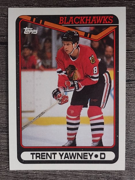1990-91 Topps #297 Trent Yawney