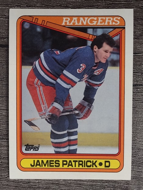 1990-91 Topps #131 James Patrick