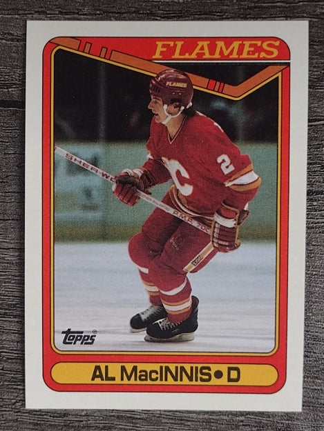 1990-91 Topps #127 Al MacInnis