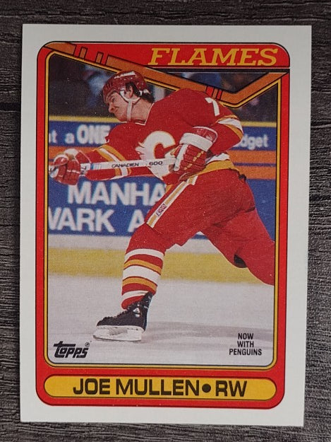 1990-91 Topps #218 Joe Mullen