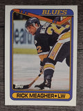 1990-91 Topps #125 Rick Meagher